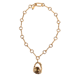 COSTA BRAVA LOCKET NECKLACE GOLD
