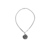 CORONADO LOCKET NECKLACE SILVER