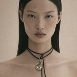 IBIZA LOCKET NECKLACE SILVER