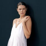 CORONADO LOCKET NECKLACE SILVER