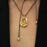 IBIZA LOCKET NECKLACE GOLD