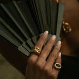 SIZA PINKY RING BLUE