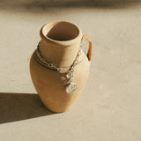 ZAHARA LOCKET NECKLACE SILVER